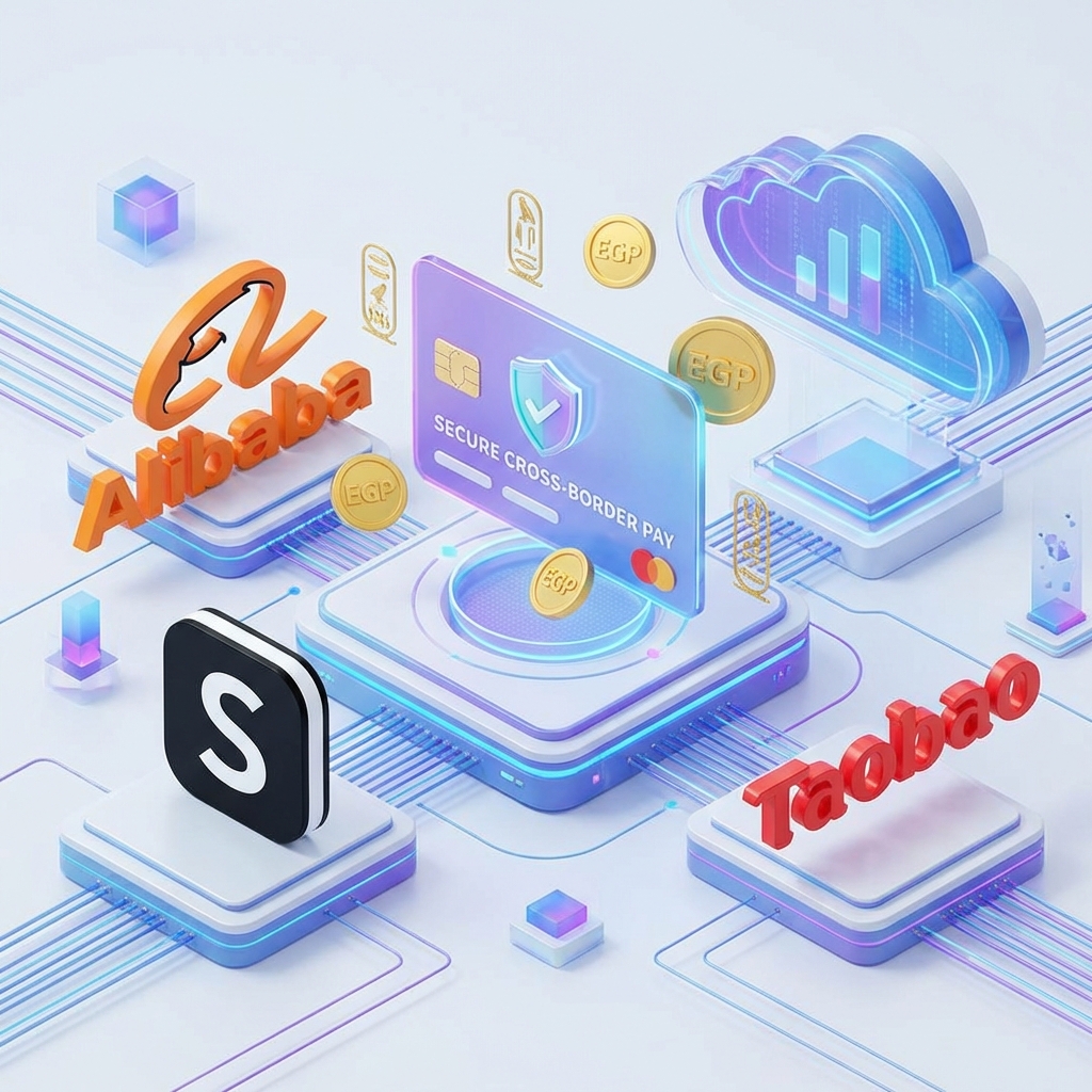 خدمة الدفع في Alibaba و Shein و Taobao: الحل النهائي للمصريين