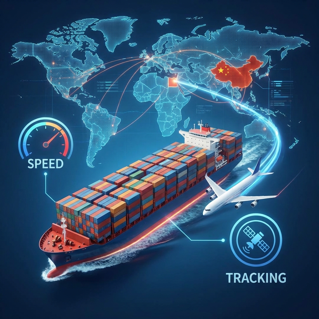 جدول أسعار الشحن من الصين لمصر 2026: الهواء والبحر